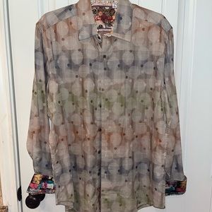 Robert Graham mens dress shirt